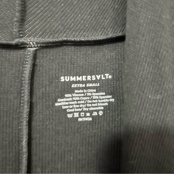 SummerSalt Flow & Go Cardigan in Black sz XS - Picture 3 of 4